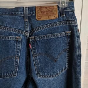 Vintage Levi's 550 M relaxed fit, tapered